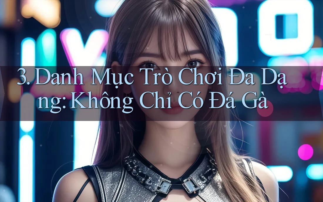 3. Danh Mục Trò Chơi Đa Dạng: Không Chỉ Có Đá Gà