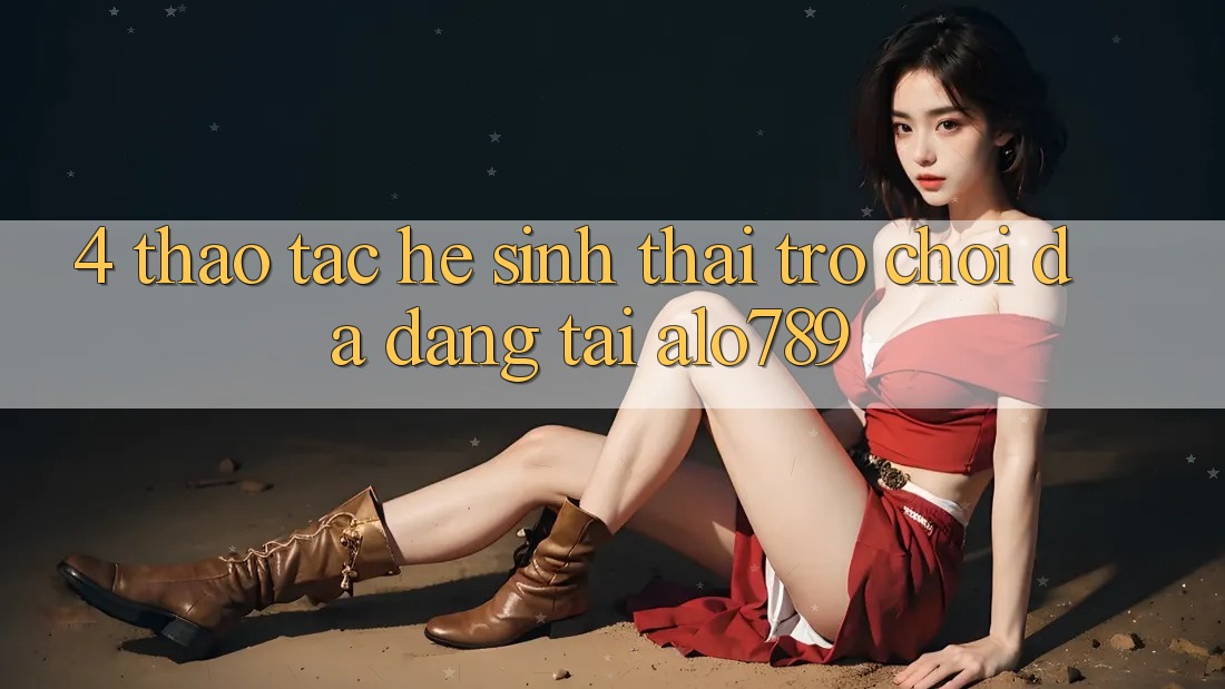 4. Thao tác Hệ Sinh Thái Trò Chơi Đa Dạng Tại Alo789