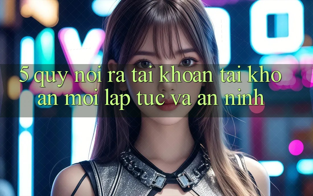 5. Quy Nói ra tài khoản Tài Khoản Mới Lập tức và An ninh