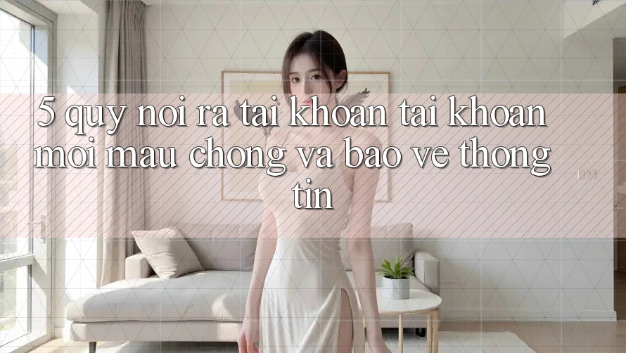 5. Quy Nói ra tài khoản Tài Khoản Mới Mau chóng và Bảo vệ thông tin 5. Quy Nói ra tài khoản Tài Khoản Mới Mau chóng và Bảo vệ thông tin