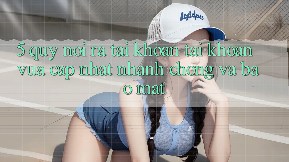 5. Quy Nói ra tài khoản Tài Khoản Vừa cập nhật Nhanh Chóng và Bảo Mật