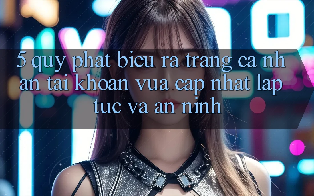 5. Quy Phát biểu ra trang cá nhân Tài Khoản Vừa cập nhật Lập tức và An ninh