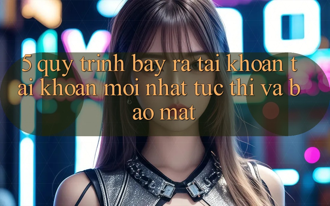 5. Quy Trình Bày ra tài khoản Tài Khoản Mới nhất Tức thì và Bảo Mật