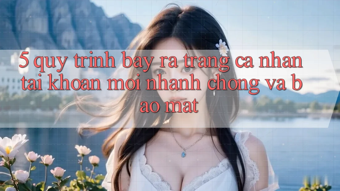 5. Quy Trình Bày ra trang cá nhân Tài Khoản Mới Nhanh chóng và Bảo Mật
