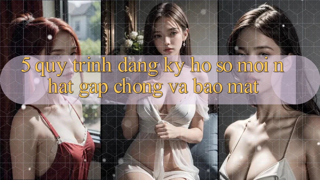 5. Quy Trình Đăng Ký Hồ sơ Mới nhất Gấp Chóng và Bảo Mật 5. Quy Trình Đăng Ký Hồ sơ Mới nhất Gấp Chóng và Bảo Mật