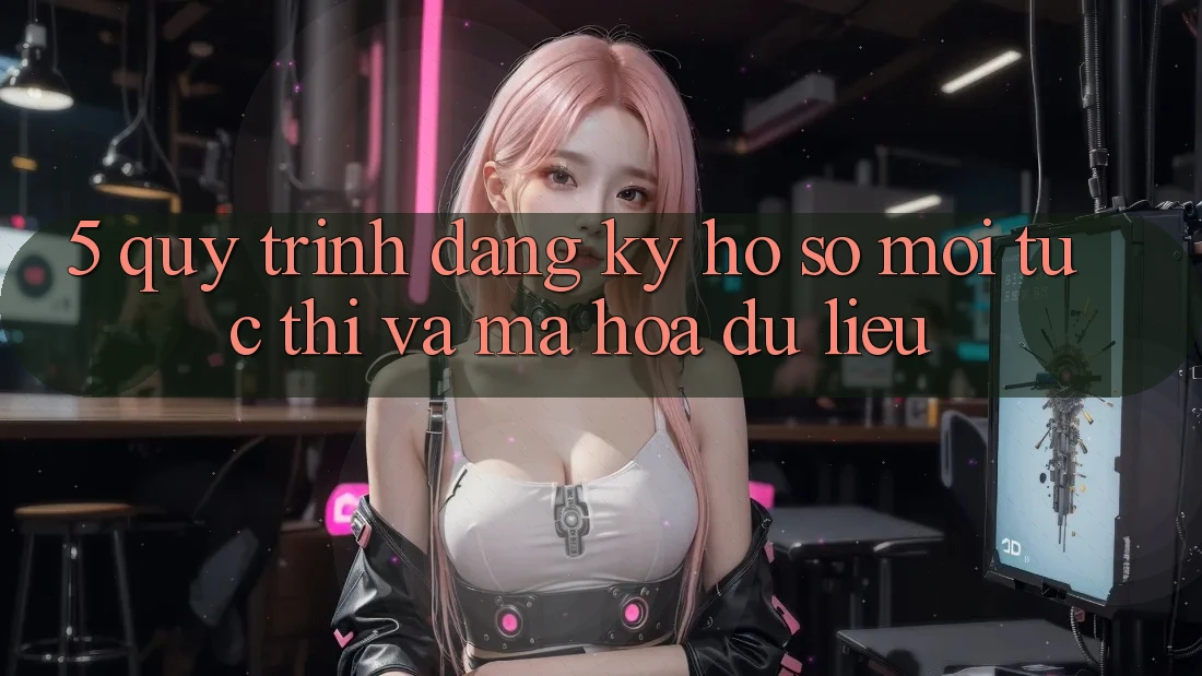 5. Quy Trình Đăng Ký Hồ sơ Mới Tức thì và Mã hóa dữ liệu