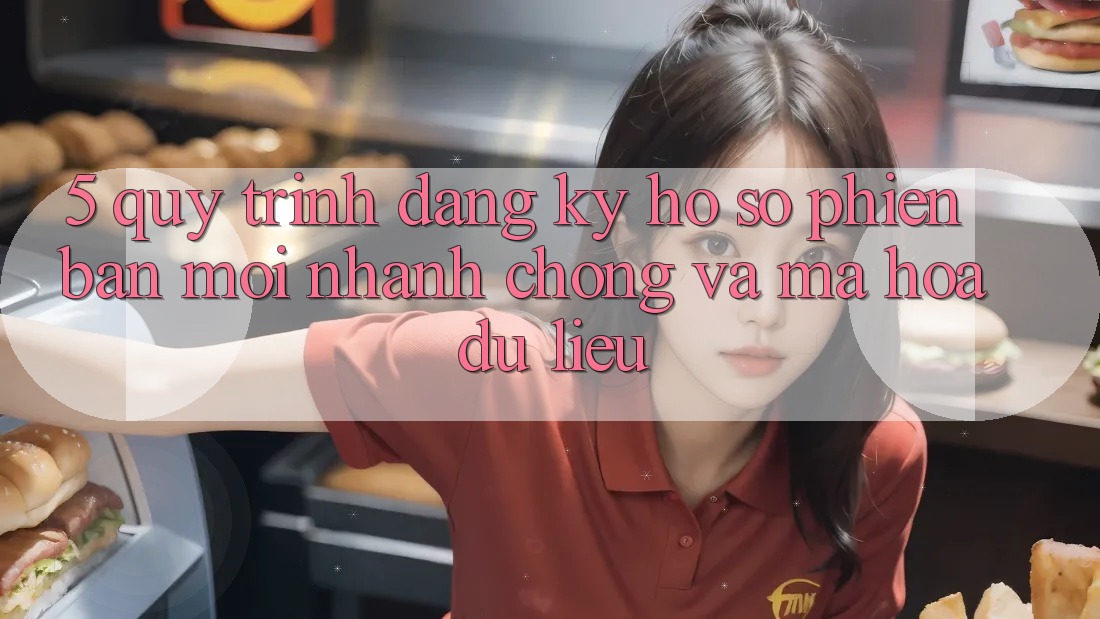 5. Quy Trình Đăng Ký Hồ sơ Phiên bản mới Nhanh Chóng và Mã hóa dữ liệu