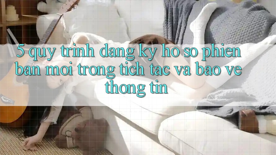 5. Quy Trình Đăng Ký Hồ sơ Phiên bản mới Trong tích tắc và Bảo vệ thông tin