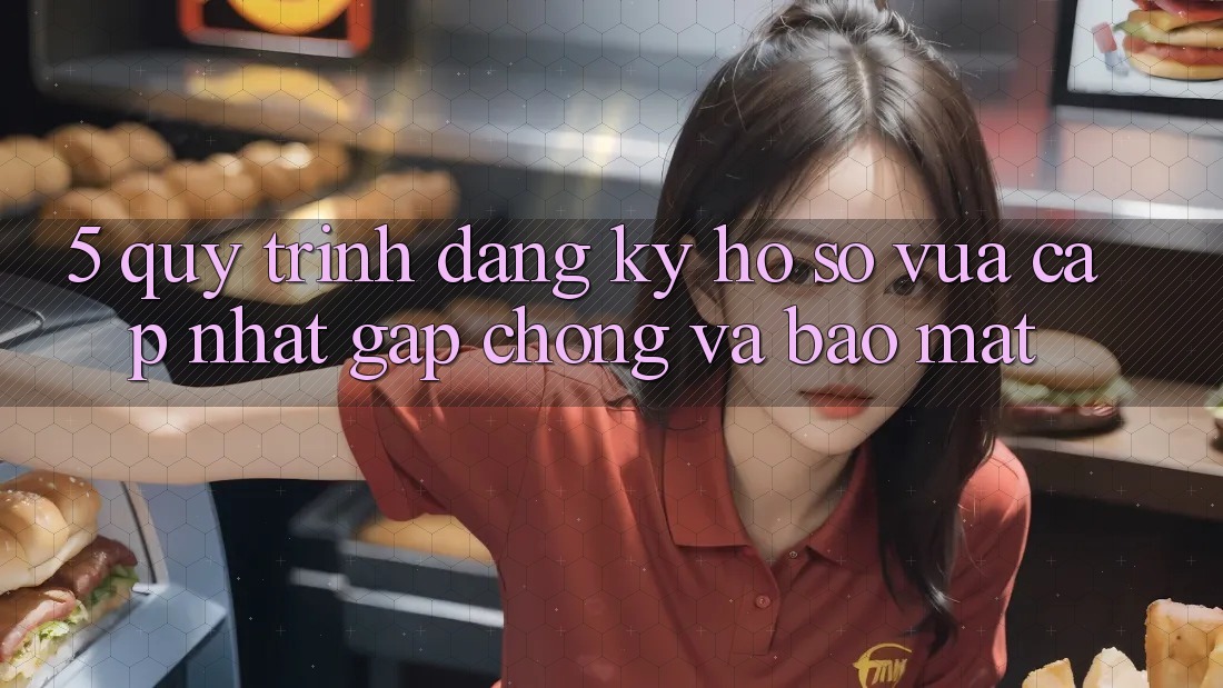 5. Quy Trình Đăng Ký Hồ sơ Vừa cập nhật Gấp Chóng và Bảo Mật