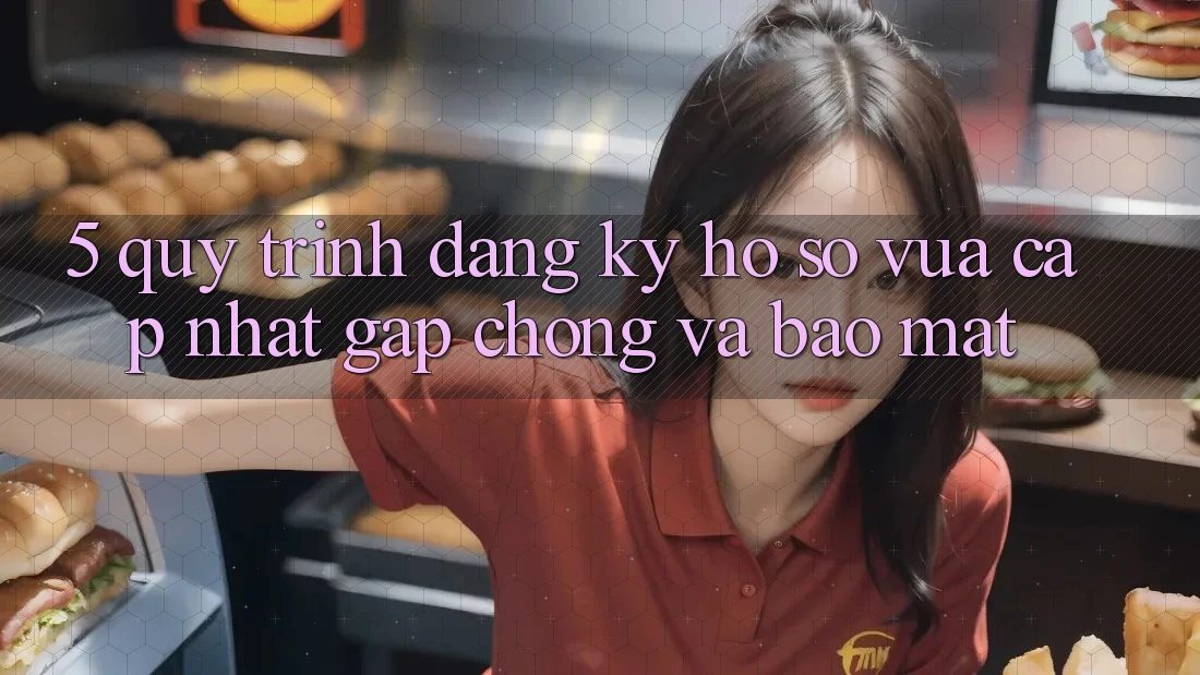 5. Quy Trình Đăng Ký Hồ sơ Vừa cập nhật Gấp Chóng và Bảo Mật