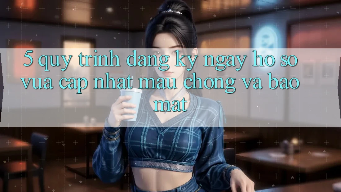 5. Quy Trình Đăng ký ngay Hồ sơ Vừa cập nhật Mau Chóng và Bảo Mật