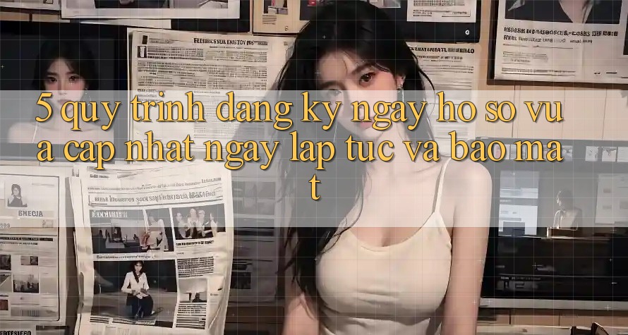 5. Quy Trình Đăng ký ngay Hồ sơ Vừa cập nhật Ngay lập tức và Bảo Mật 5. Quy Trình Đăng ký ngay Hồ sơ Vừa cập nhật Ngay lập tức và Bảo Mật