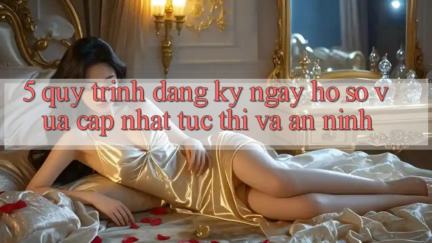 5. Quy Trình Đăng ký ngay Hồ sơ Vừa cập nhật Tức thì và An ninh