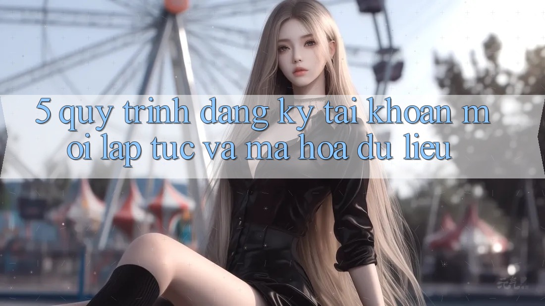 5. Quy Trình Đăng Ký Tài Khoản Mới Lập tức và Mã hóa dữ liệu