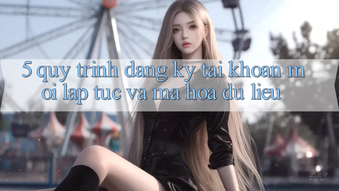 5. Quy Trình Đăng Ký Tài Khoản Mới Lập tức và Mã hóa dữ liệu 5. Quy Trình Đăng Ký Tài Khoản Mới Lập tức và Mã hóa dữ liệu