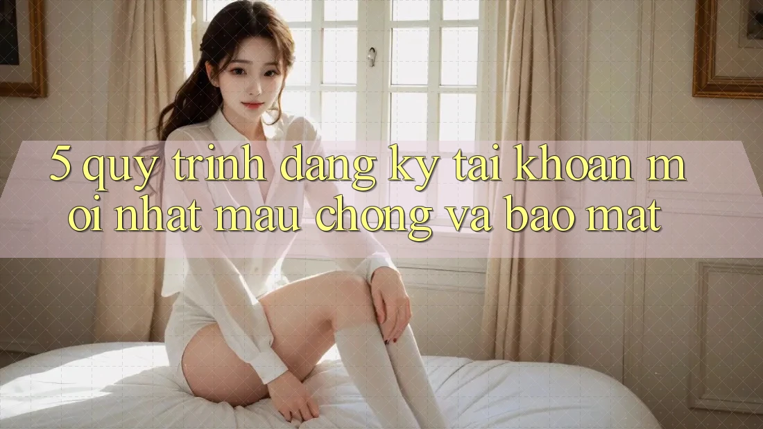 5. Quy Trình Đăng Ký Tài Khoản Mới nhất Mau Chóng và Bảo Mật