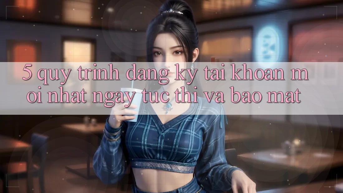5. Quy Trình Đăng Ký Tài Khoản Mới nhất Ngay tức thì và Bảo Mật