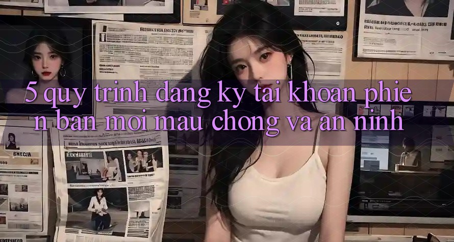 5. Quy Trình Đăng Ký Tài Khoản Phiên bản mới Mau Chóng và An ninh