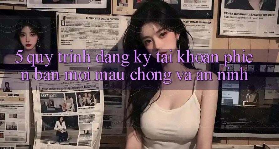 5. Quy Trình Đăng Ký Tài Khoản Phiên bản mới Mau Chóng và An ninh