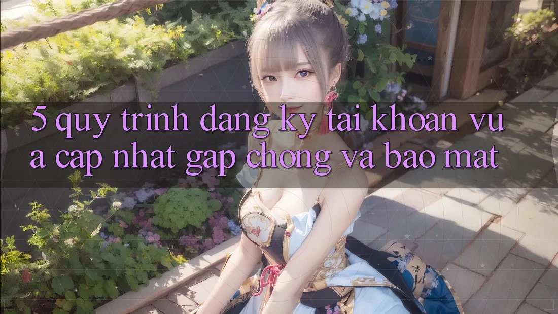 5. Quy Trình Đăng Ký Tài Khoản Vừa cập nhật Gấp Chóng và Bảo Mật