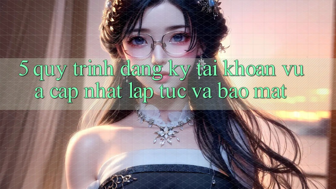 5. Quy Trình Đăng Ký Tài Khoản Vừa cập nhật Lập tức và Bảo Mật