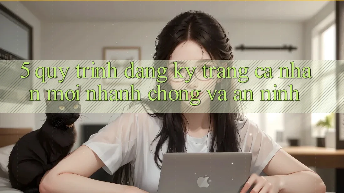5. Quy Trình Đăng Ký Trang cá nhân Mới Nhanh Chóng và An ninh