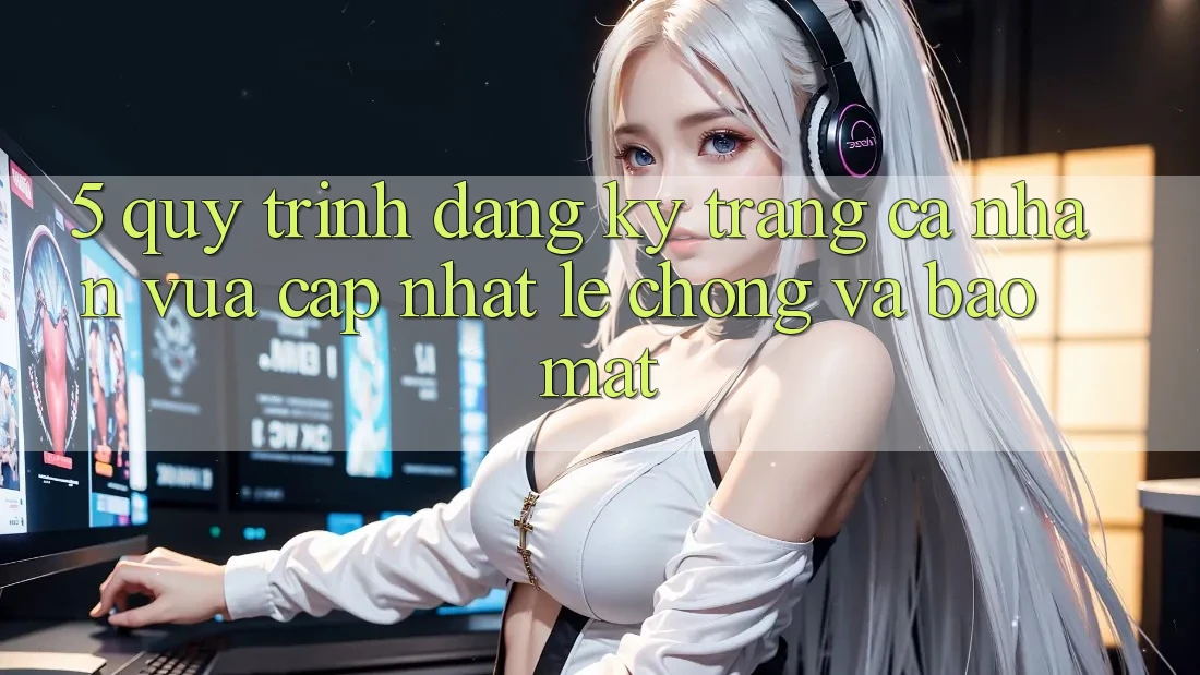 5. Quy Trình Đăng Ký Trang cá nhân Vừa cập nhật Lẹ Chóng và Bảo Mật