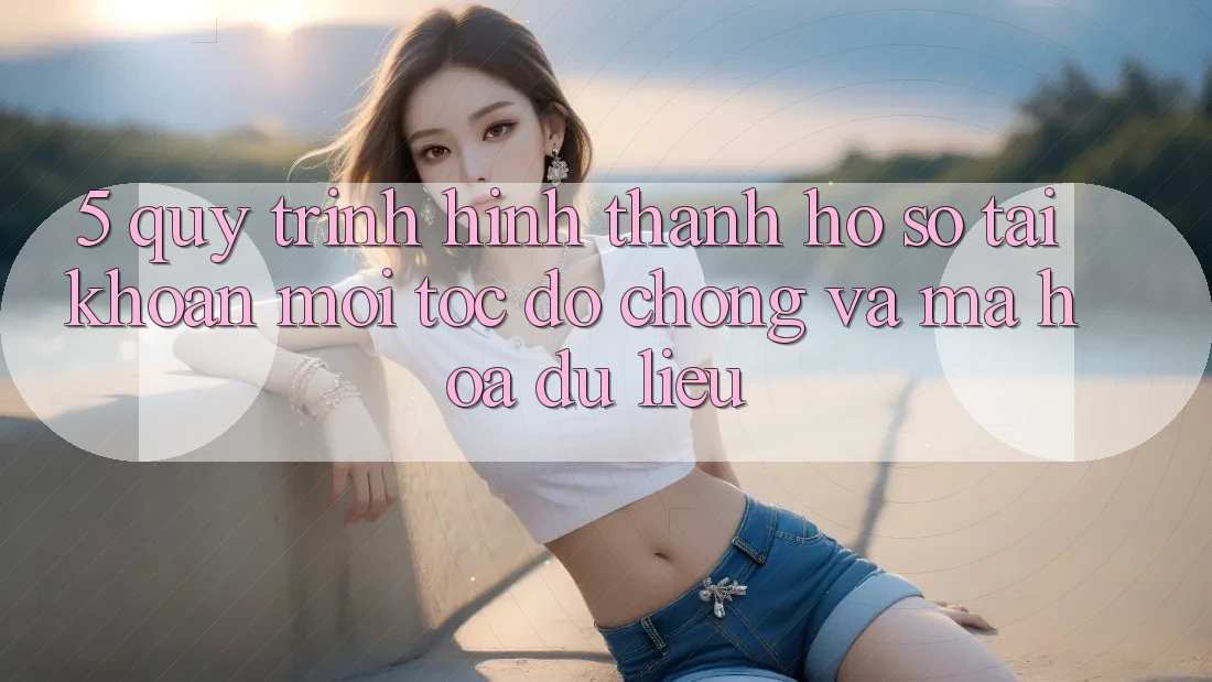 5. Quy Trình Hình thành hồ sơ Tài Khoản Mới Tốc độ Chóng và Mã hóa dữ liệu