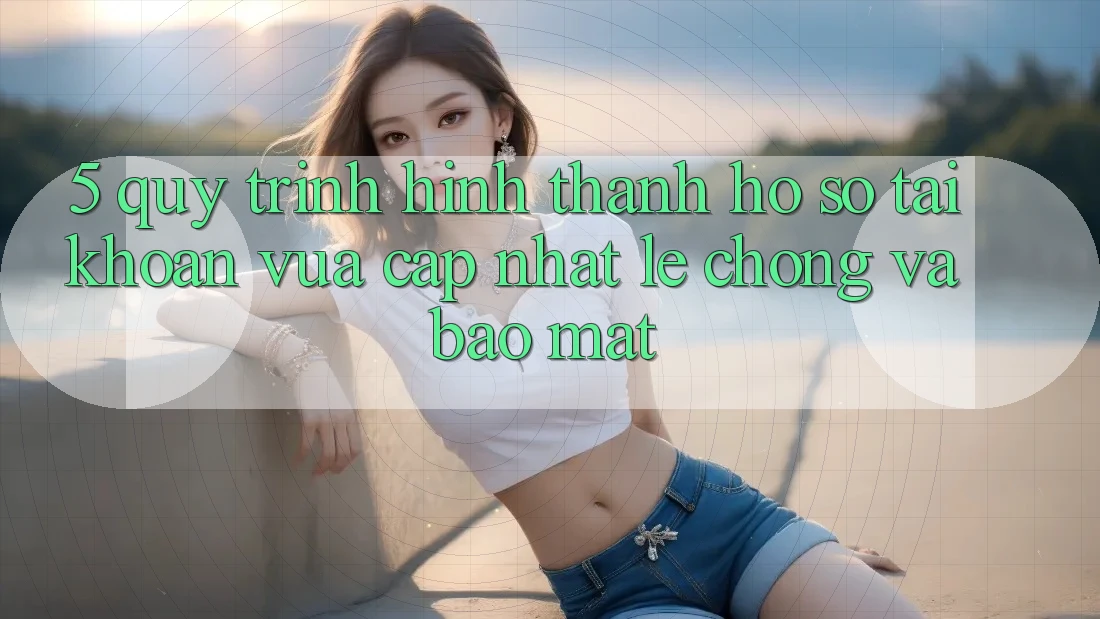 5. Quy Trình Hình thành hồ sơ Tài Khoản Vừa cập nhật Lẹ Chóng và Bảo Mật