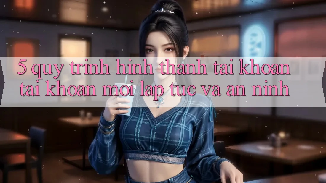 5. Quy Trình Hình thành tài khoản Tài Khoản Mới Lập tức và An ninh 5. Quy Trình Hình thành tài khoản Tài Khoản Mới Lập tức và An ninh