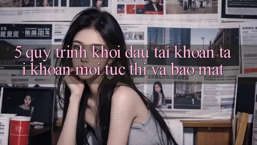 5. Quy Trình Khởi đầu tài khoản Tài Khoản Mới Tức thì và Bảo Mật
