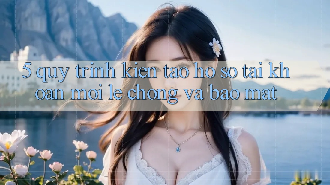 5. Quy Trình Kiến tạo hồ sơ Tài Khoản Mới Lẹ Chóng và Bảo Mật