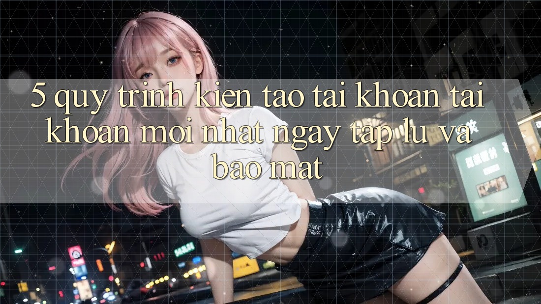 5. Quy Trình Kiến tạo tài khoản Tài Khoản Mới nhất Ngay tắp lự và Bảo Mật