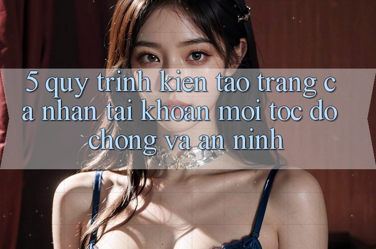 5. Quy Trình Kiến tạo trang cá nhân Tài Khoản Mới Tốc độ Chóng và An ninh 5. Quy Trình Kiến tạo trang cá nhân Tài Khoản Mới Tốc độ Chóng và An ninh