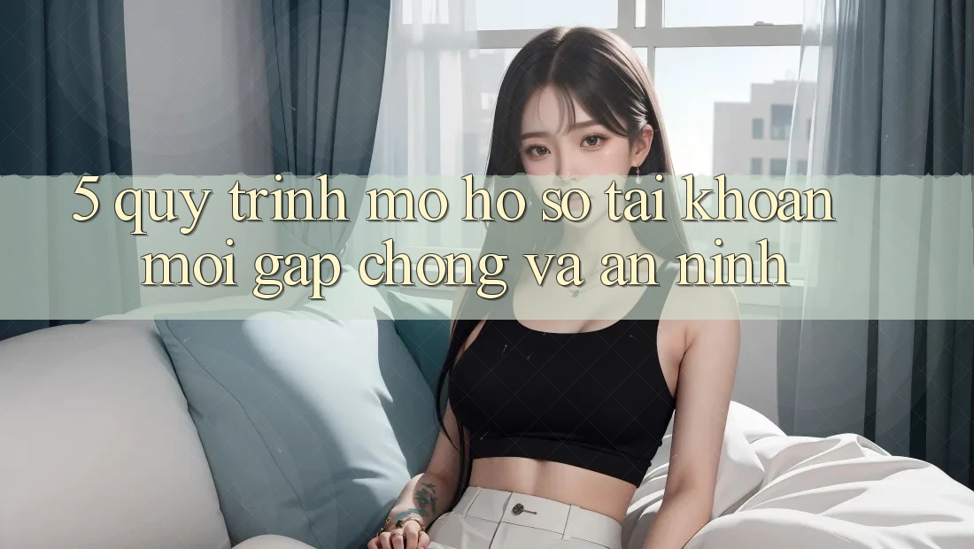 5. Quy Trình Mở hồ sơ Tài Khoản Mới Gấp chóng và An ninh