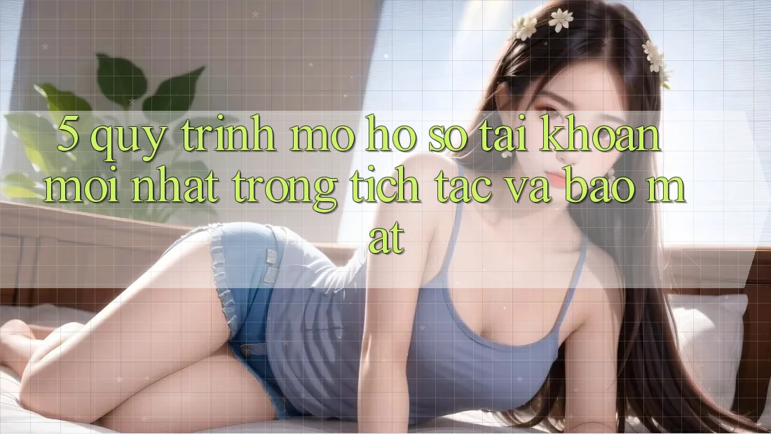 5. Quy Trình Mở hồ sơ Tài Khoản Mới nhất Trong tích tắc và Bảo Mật