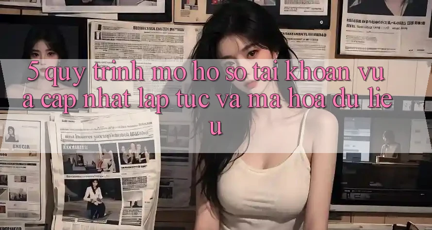 5. Quy Trình Mở hồ sơ Tài Khoản Vừa cập nhật Lập tức và Mã hóa dữ liệu