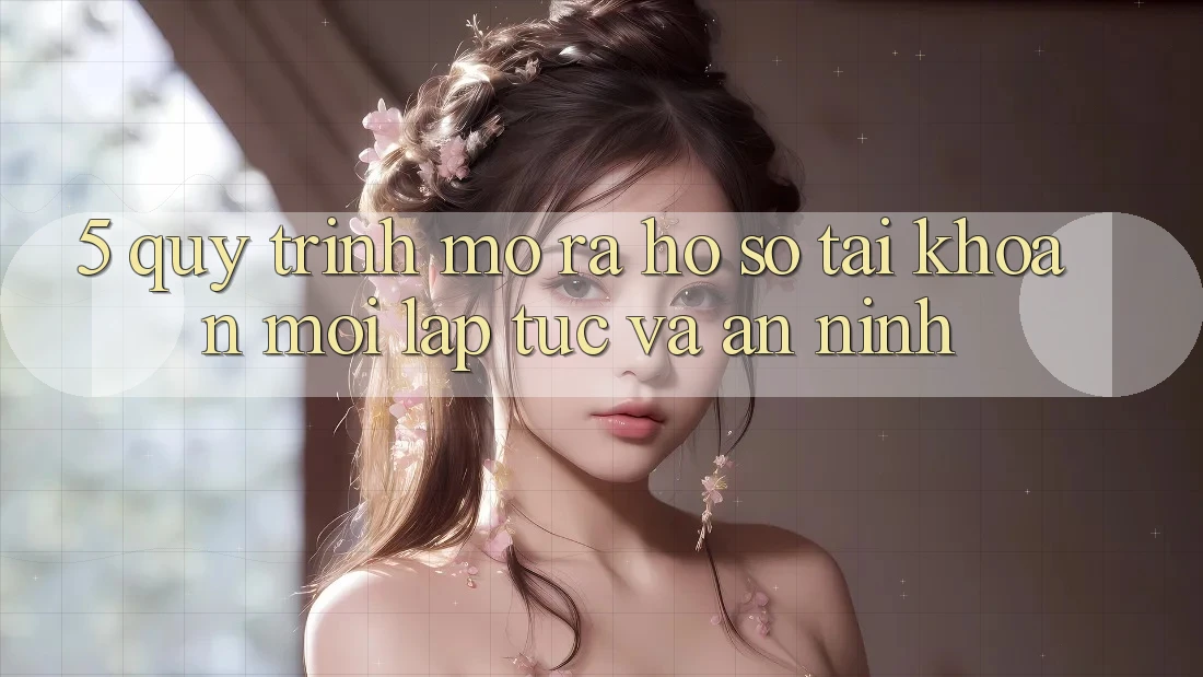 5. Quy Trình Mở ra hồ sơ Tài Khoản Mới Lập tức và An ninh
