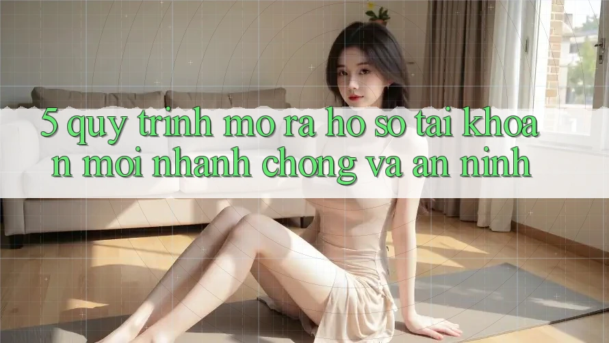 5. Quy Trình Mở ra hồ sơ Tài Khoản Mới Nhanh Chóng và An ninh