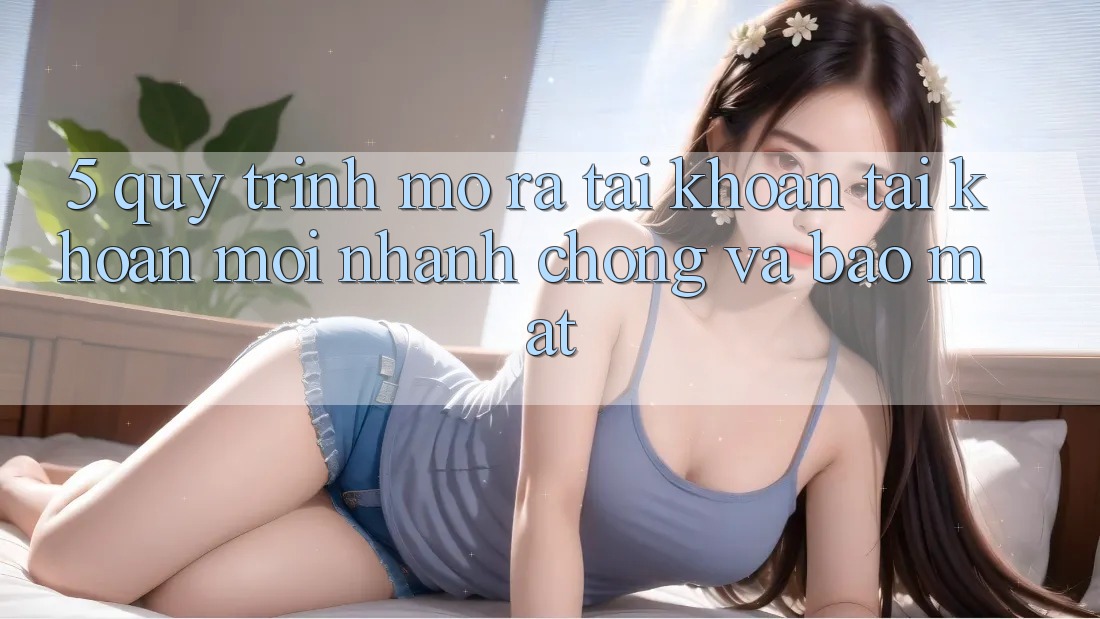 5. Quy Trình Mở ra tài khoản Tài Khoản Mới Nhanh Chóng và Bảo Mật 5. Quy Trình Mở ra tài khoản Tài Khoản Mới Nhanh Chóng và Bảo Mật