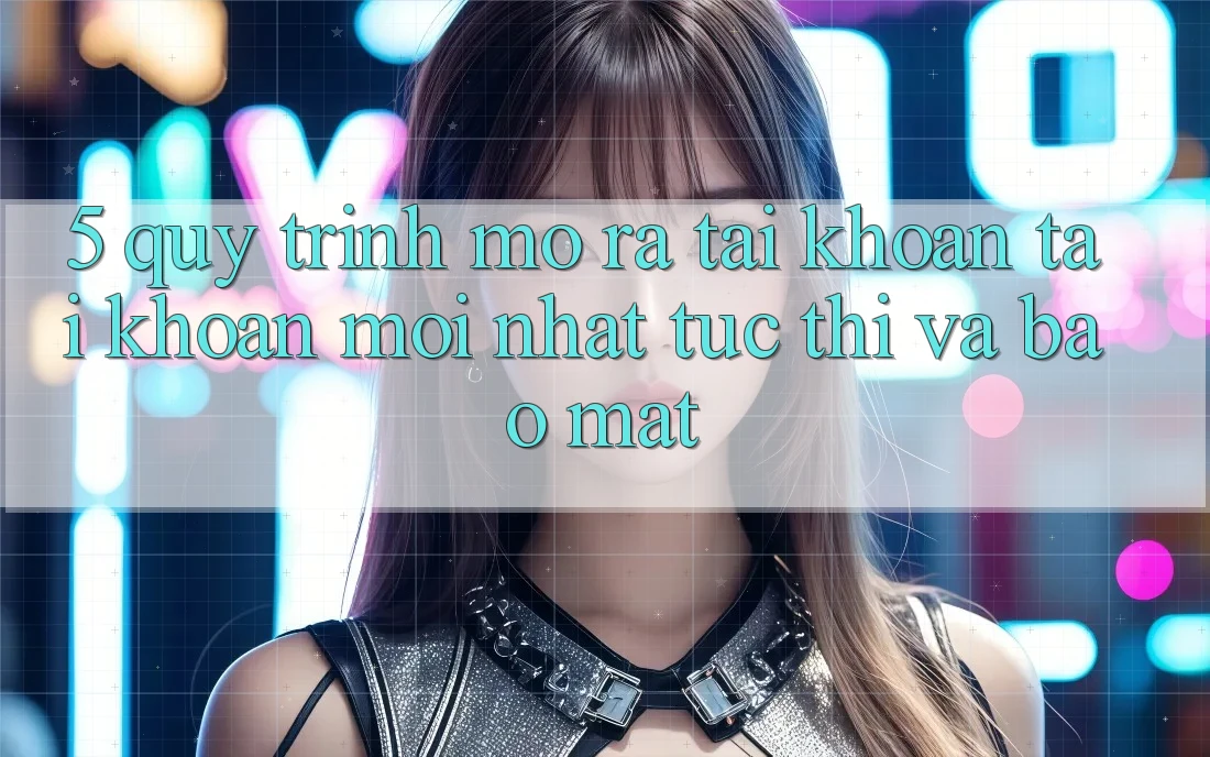 5. Quy Trình mở ra tài khoản Tài Khoản Mới nhất Tức thì và Bảo Mật