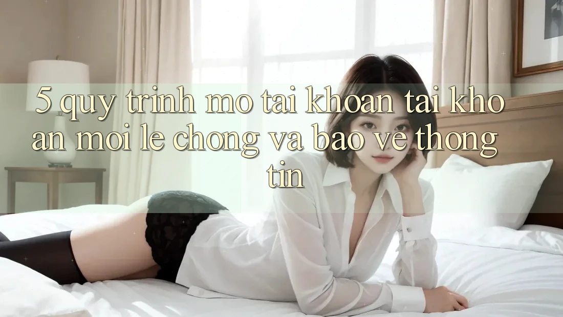 5. Quy Trình Mở tài khoản Tài Khoản Mới Lẹ Chóng và Bảo vệ thông tin