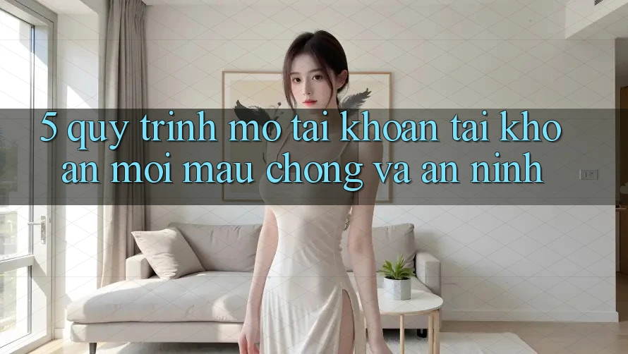 5. Quy Trình Mở tài khoản Tài Khoản Mới Mau Chóng và An ninh