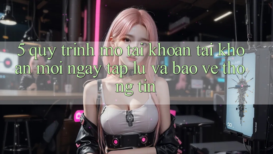 5. Quy Trình Mở tài khoản Tài Khoản Mới Ngay tắp lự và Bảo vệ thông tin