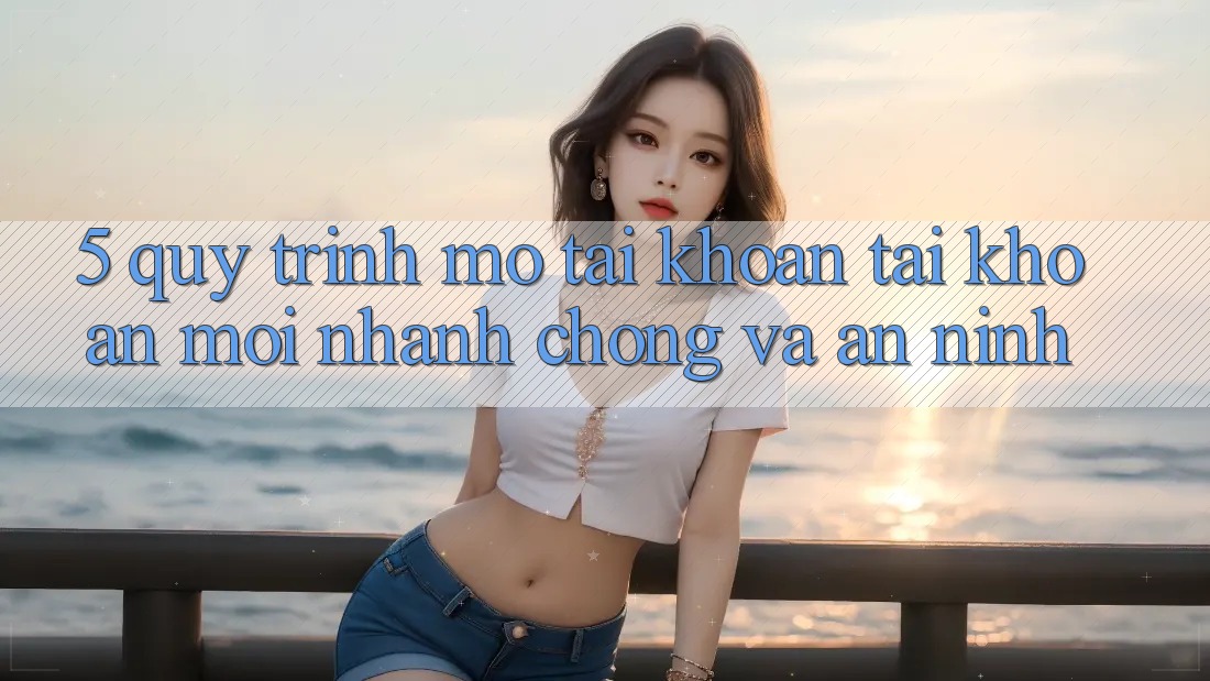 5. Quy Trình Mở tài khoản Tài Khoản Mới Nhanh chóng và An ninh 5. Quy Trình Mở tài khoản Tài Khoản Mới Nhanh chóng và An ninh
