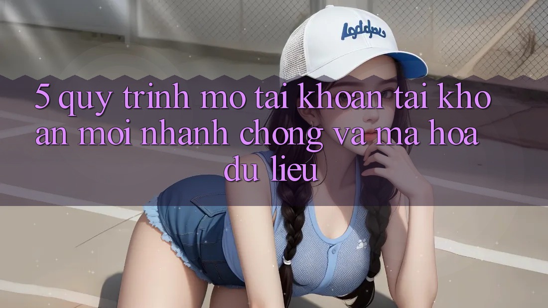 5. Quy Trình Mở tài khoản Tài Khoản Mới Nhanh Chóng và Mã hóa dữ liệu