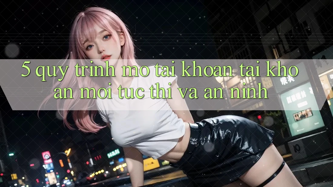 5. Quy Trình Mở tài khoản Tài Khoản Mới Tức thì và An ninh