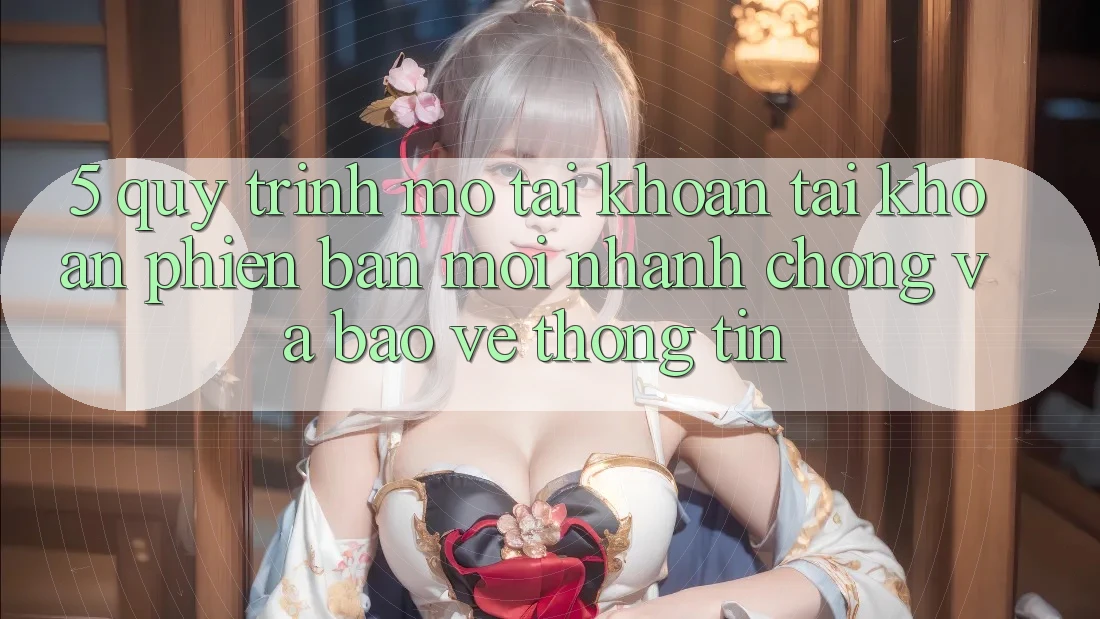 5. Quy Trình Mở tài khoản Tài Khoản Phiên bản mới Nhanh Chóng và Bảo vệ thông tin