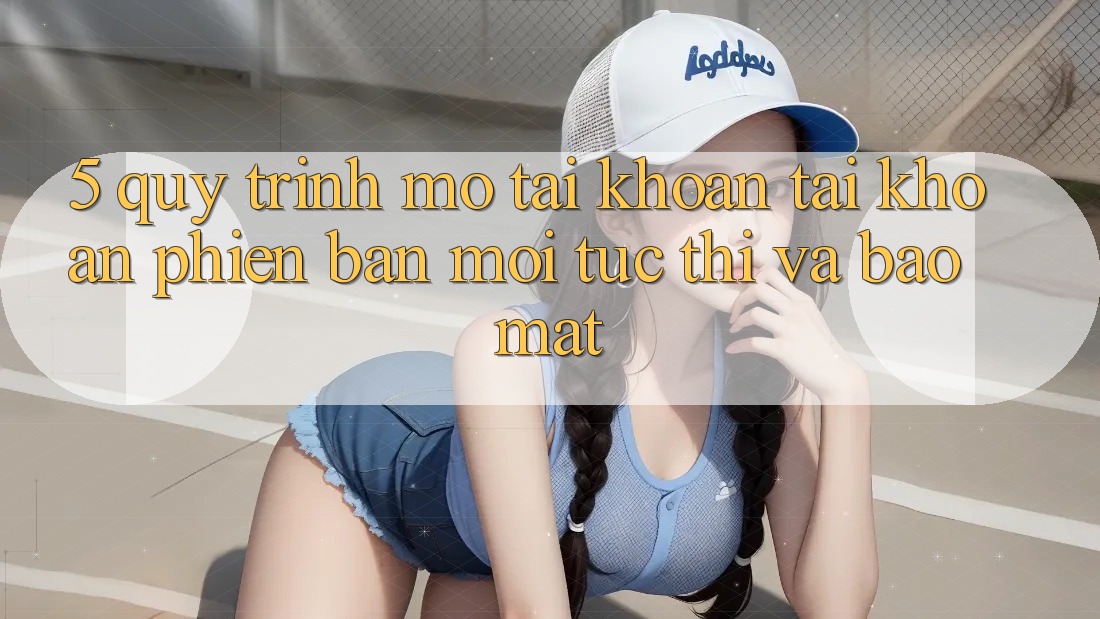 5. Quy Trình Mở tài khoản Tài Khoản Phiên bản mới Tức thì và Bảo Mật 5. Quy Trình Mở tài khoản Tài Khoản Phiên bản mới Tức thì và Bảo Mật