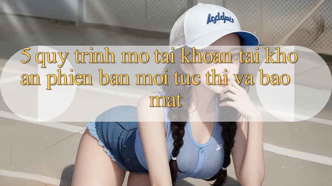 5. Quy Trình Mở tài khoản Tài Khoản Phiên bản mới Tức thì và Bảo Mật